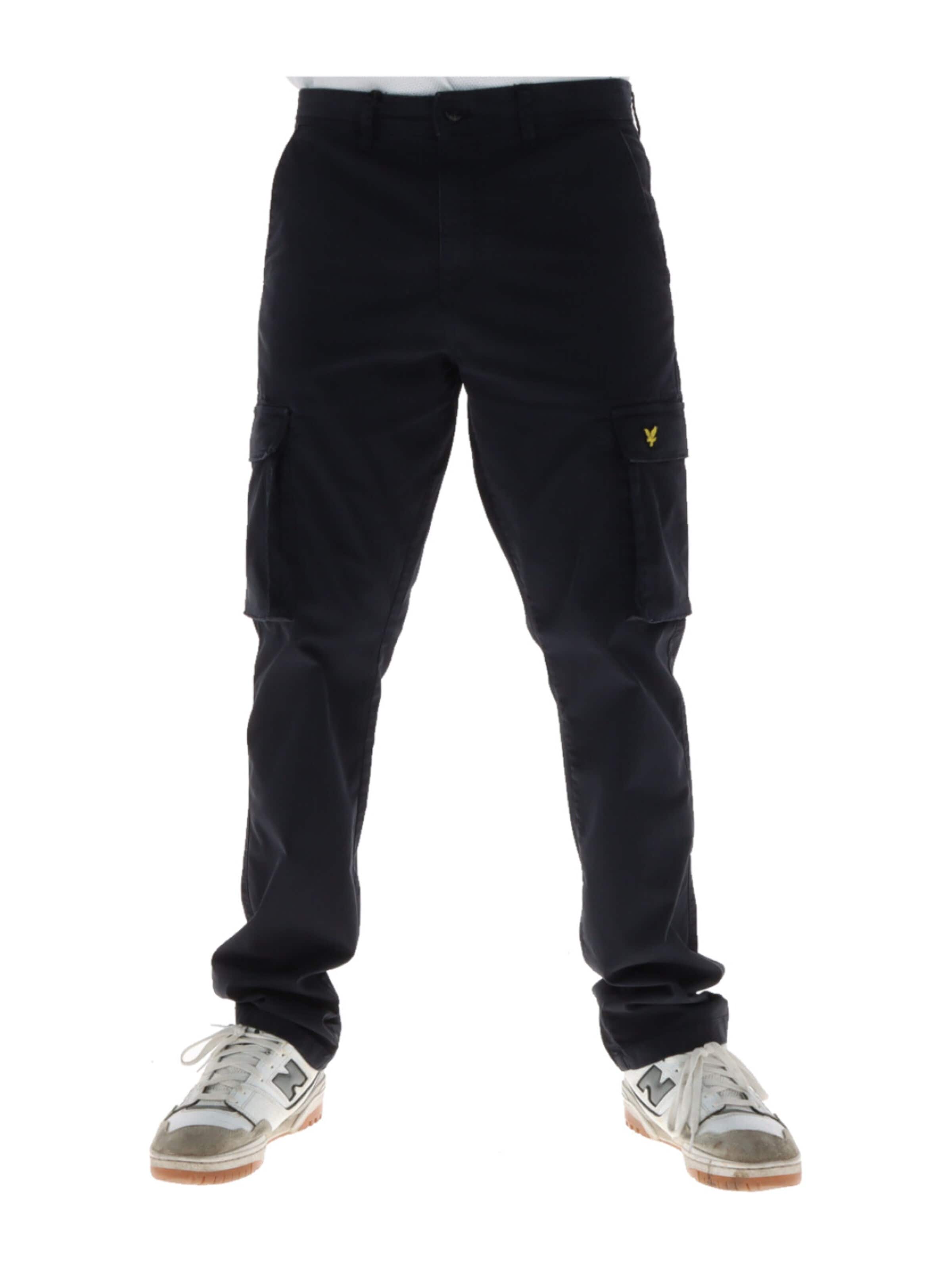 Pantalon Lyle & Scott en bleu : devant