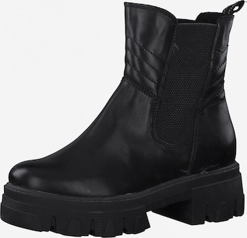 MARCO TOZZI Chelsea boots in Black: front