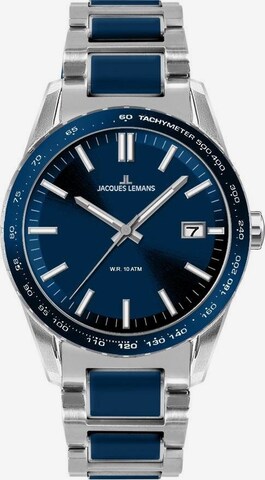 Jacques Lemans Analog Watch 'Liverpool' in Blue: front