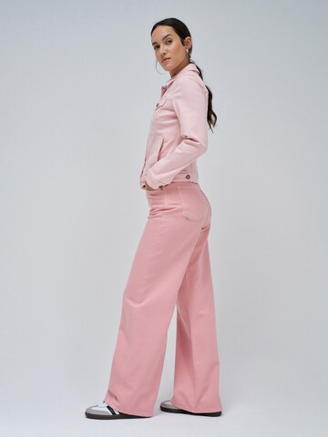 Salsa Jeans Tussenjas in Roze