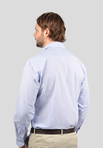 Coupe regular Chemise U.S. POLO ASSN. en bleu