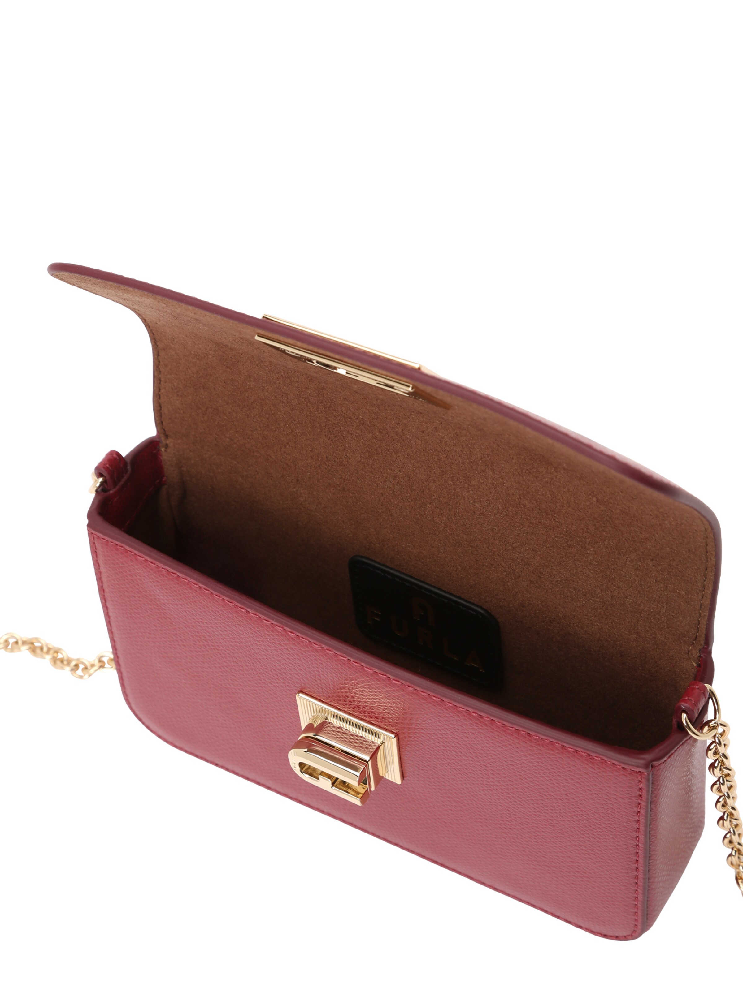 raudona FURLA Rankinė su ilgu dirželiu