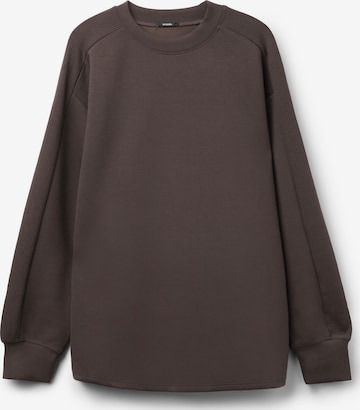 Tezenis Sweatshirt in Brown: front