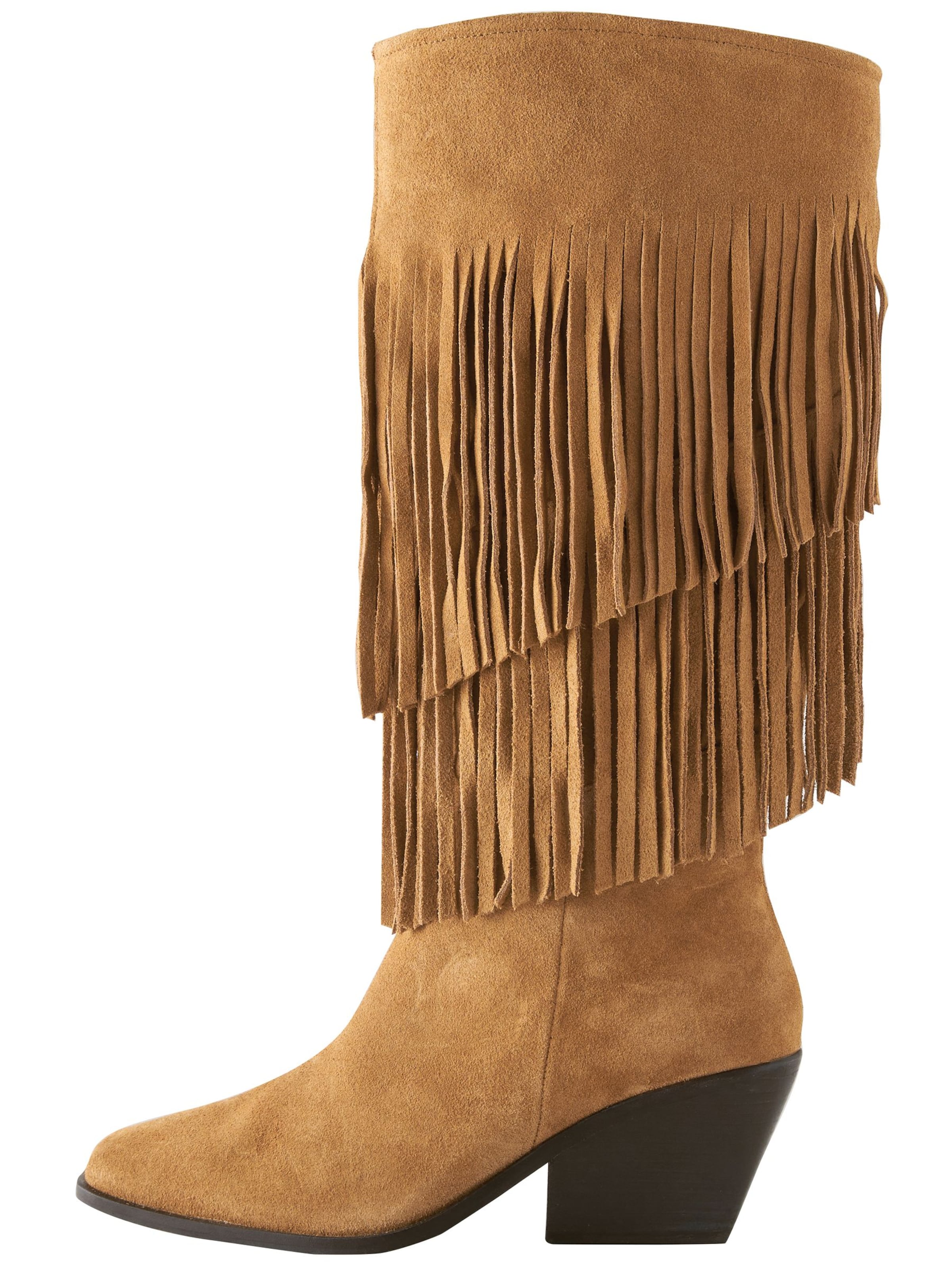 Next Cowboylaarzen 'Forever Comfort' in Bruin: voorkant