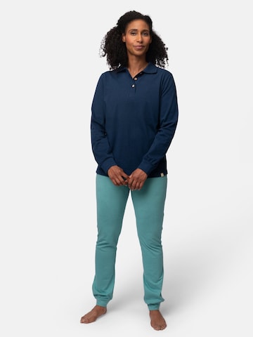 greenjama Pajama Shirt in Blue