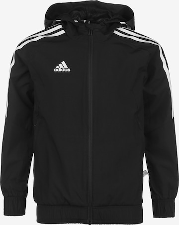 ADIDAS PERFORMANCE Athletic Jacket 'Condivo 22' in Black: front