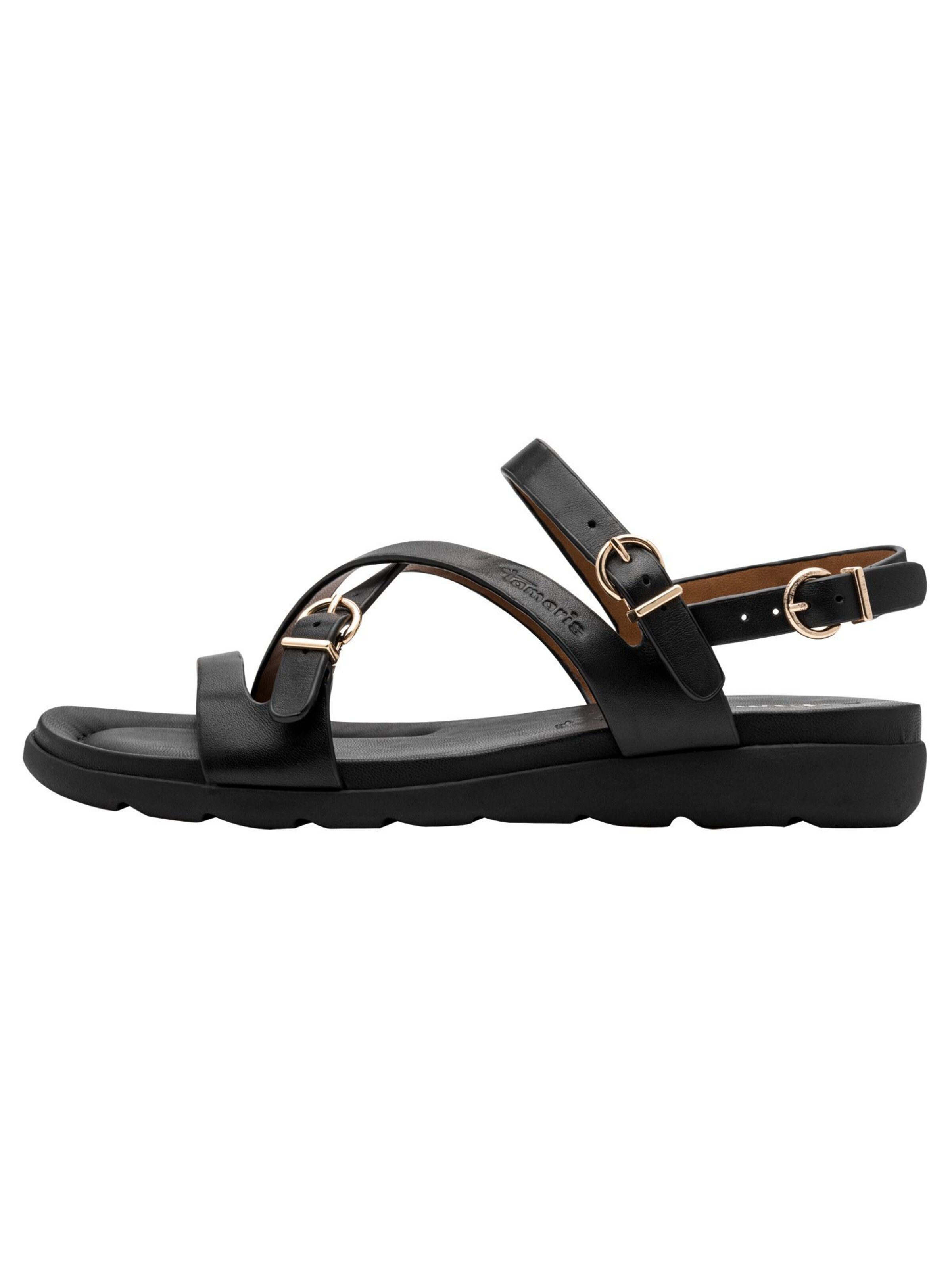 Tamaris Sandaal in Zwart