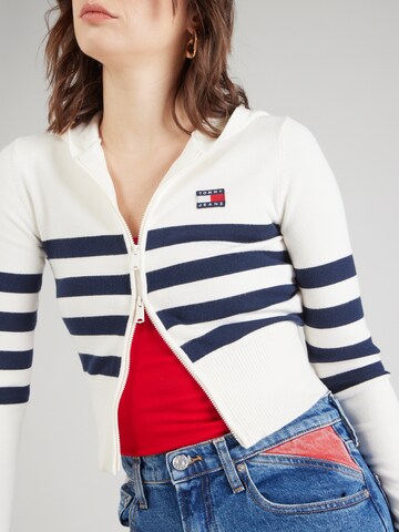 Tommy Jeans Ζακέτα φούτερ σε λευκό