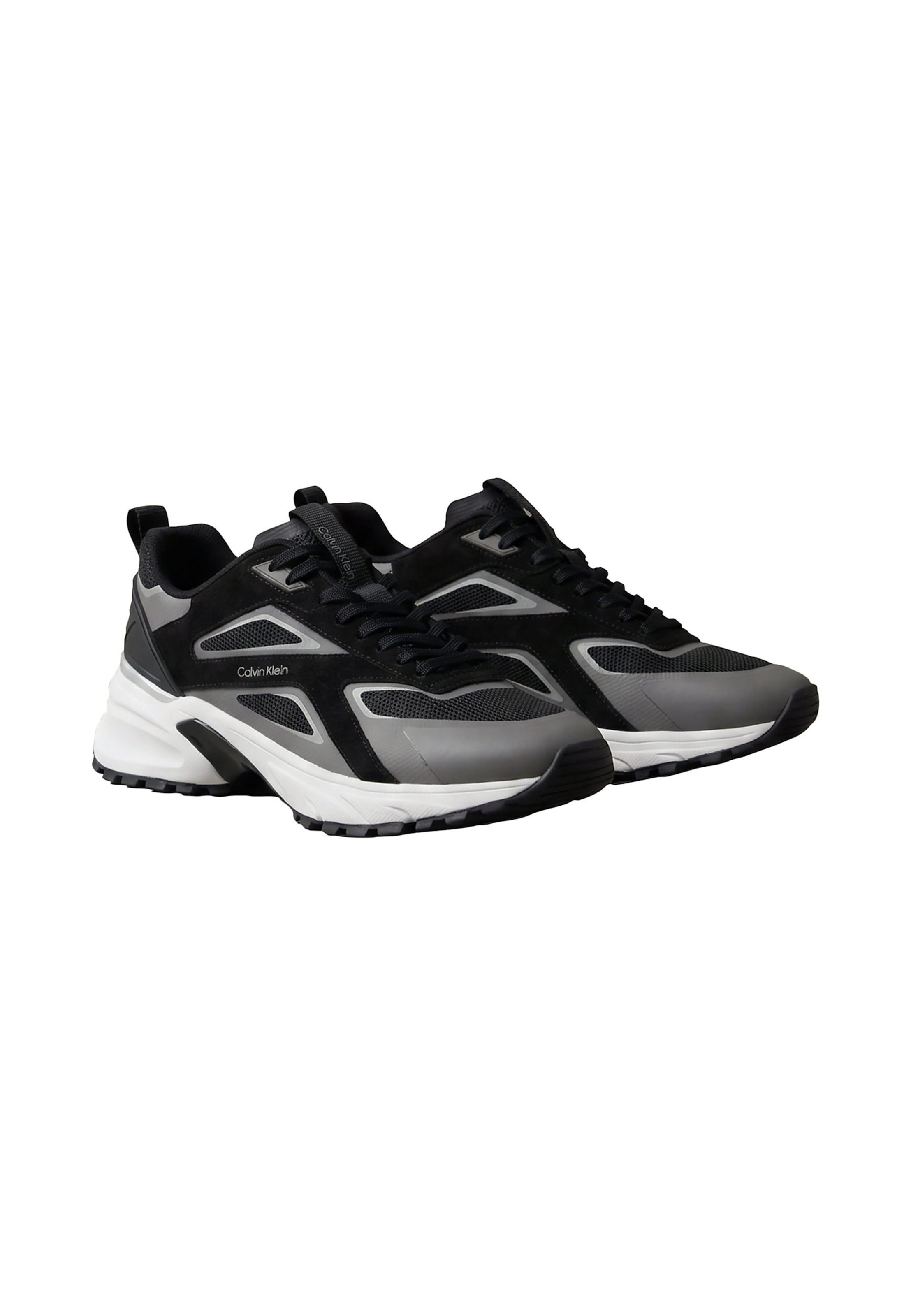 Calvin Klein Sneakers laag 'HIKE RUNNER' in Zwart