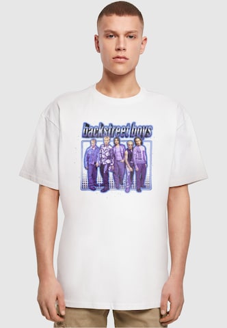 T-Shirt 'Backstreet Boys' Merchcode en blanc : devant