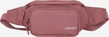 TRAVELITE Fanny Pack 'Kick Off ' in Pink: front