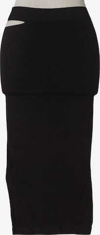 HELMUT LANG Rock XS in Schwarz: Vorderseite