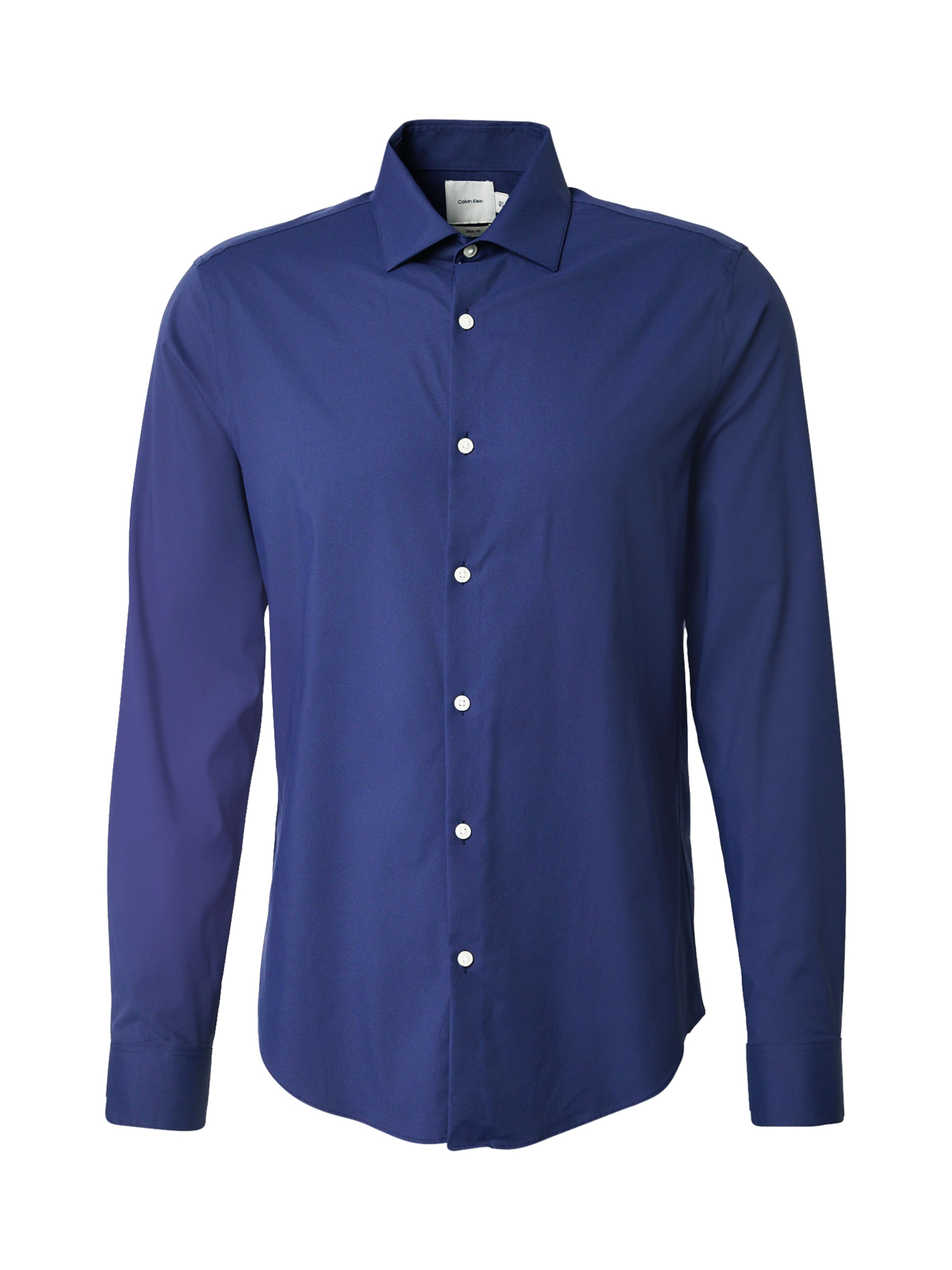 Slim fit Camicia di Calvin Klein in blu: frontale
