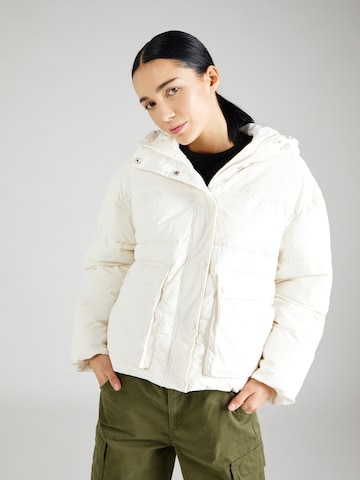 ONLY Winter Jacket 'SADIE' in White: front