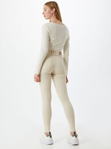 Skinny Jean 'PAOLA' ONLY en blanc