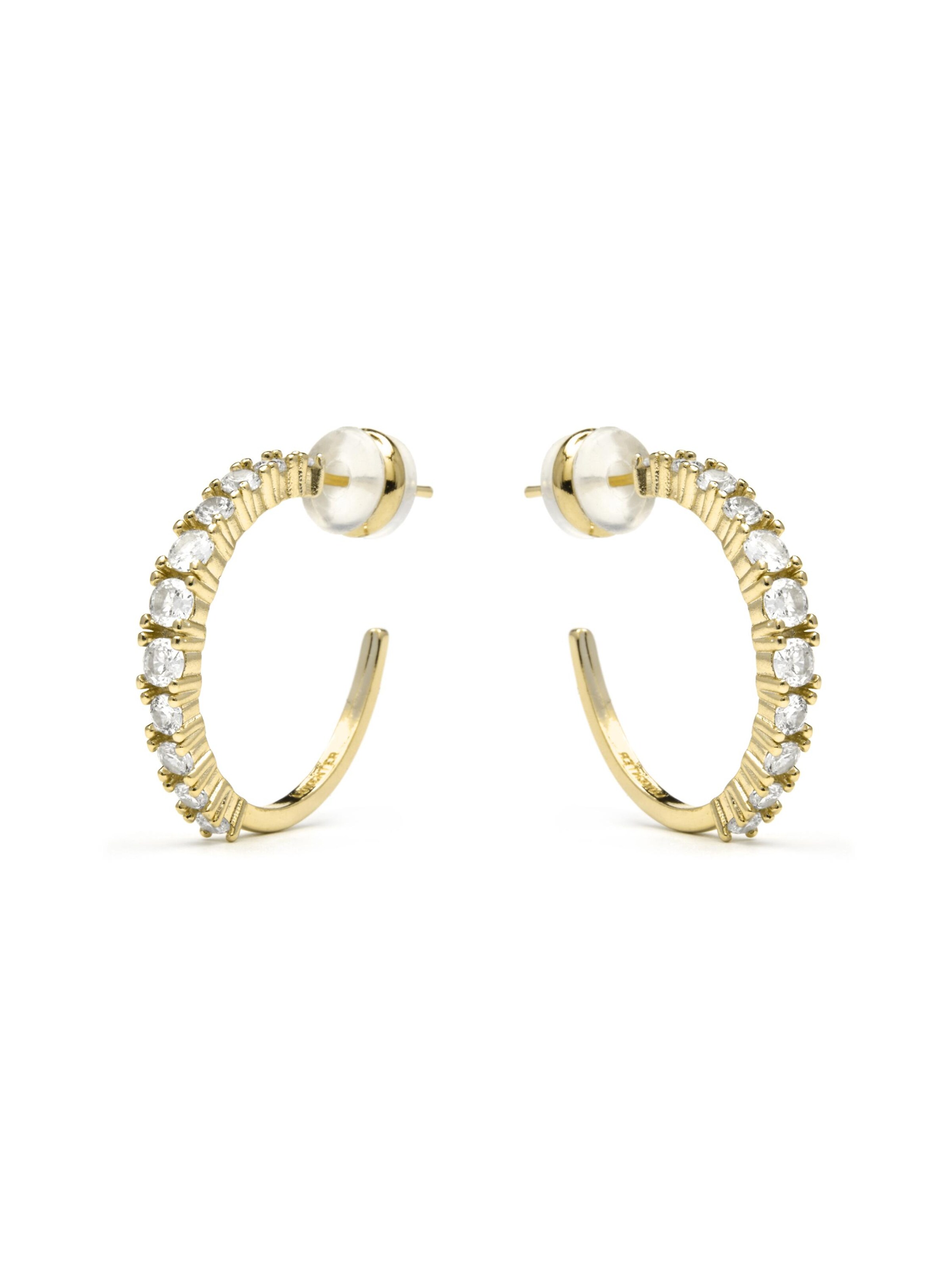 Luxenter Earrings 'Remil' in Gold