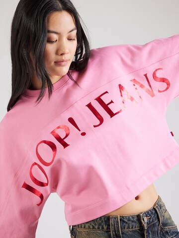 JOOP! Jeans Sweatshirt 'Tisa' i rosa