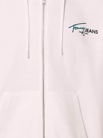 Tommy Jeans Zip-Up Hoodie in White