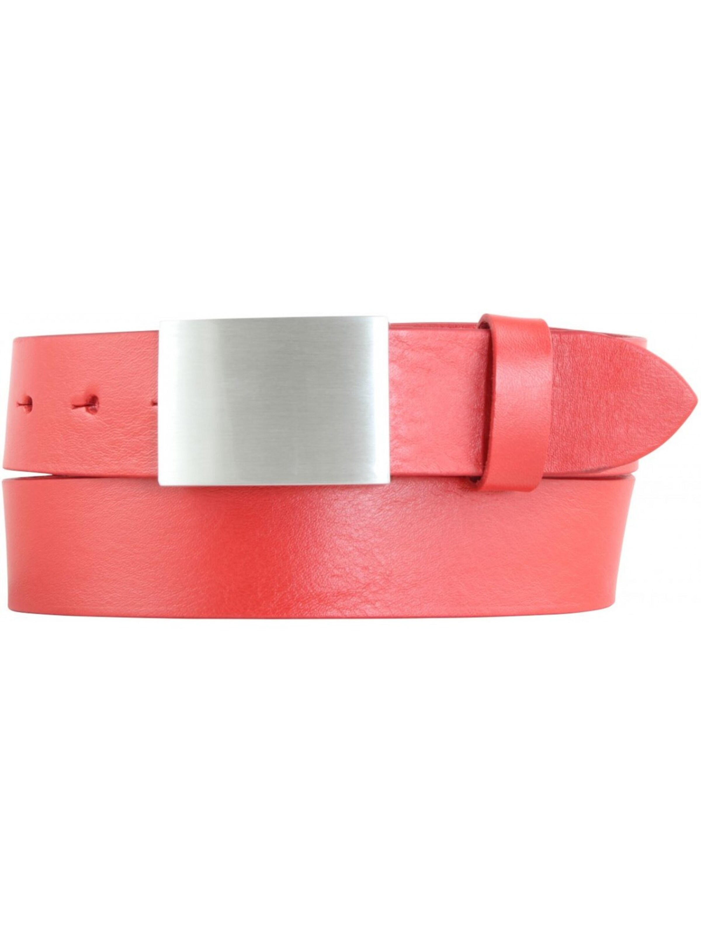 BELTINGER Gürtel 'Ragusao'‌‌‌‌ in Rot: Vorderseite