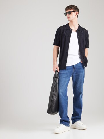 NN07 T-shirt 'Mick' i vit