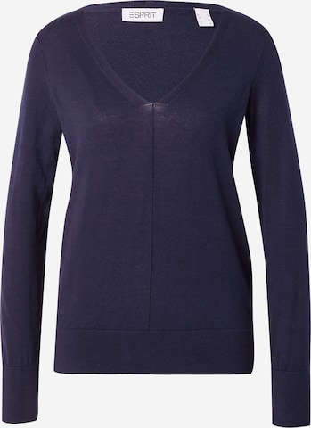 Pull-over ESPRIT en bleu : devant