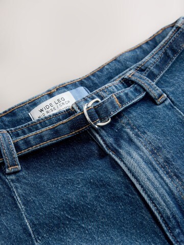 Next Wide leg Τζιν σε μπλε