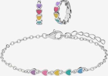 Lucardi Schmuckset 'Statement' in Silber: Vorderseite