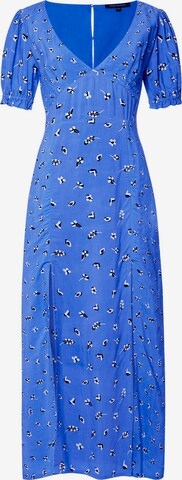 Robe FRENCH CONNECTION en bleu : devant