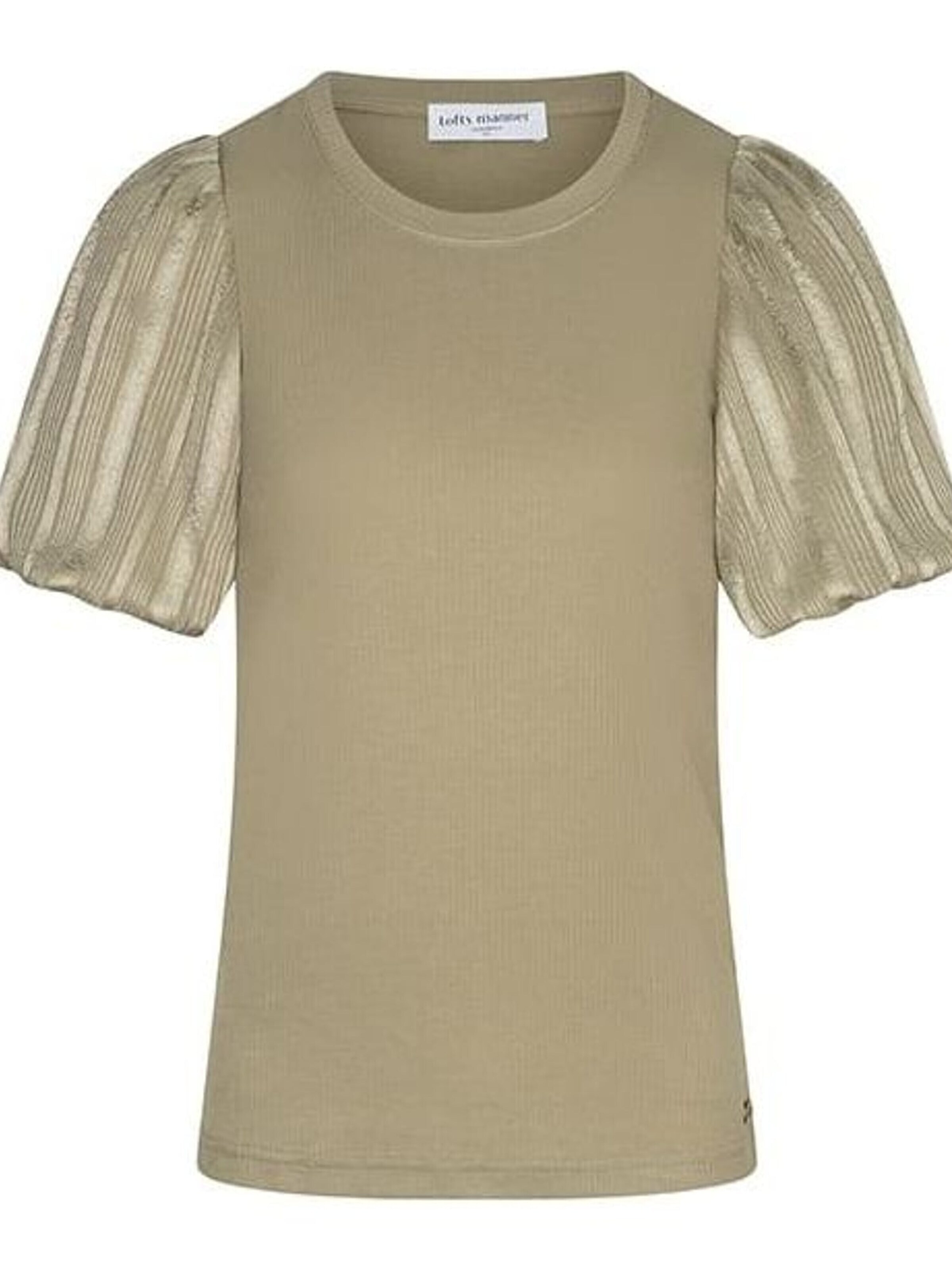 LOFTY MANNER Top 'RH11.2 - Top Haya - Constrast' in Green: front