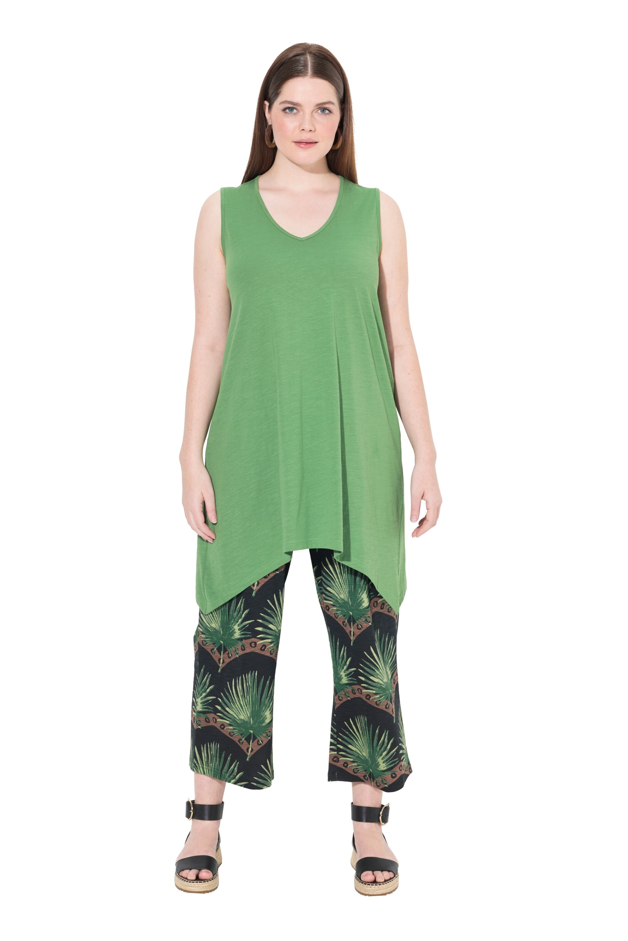 Ulla Popken Shirt in Green: front