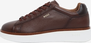 BOSS Sneakers laag 'Bulton Runn' in Bruin: voorkant