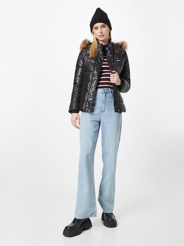 Pepe Jeans - Casaco de inverno 'JUNE' em preto