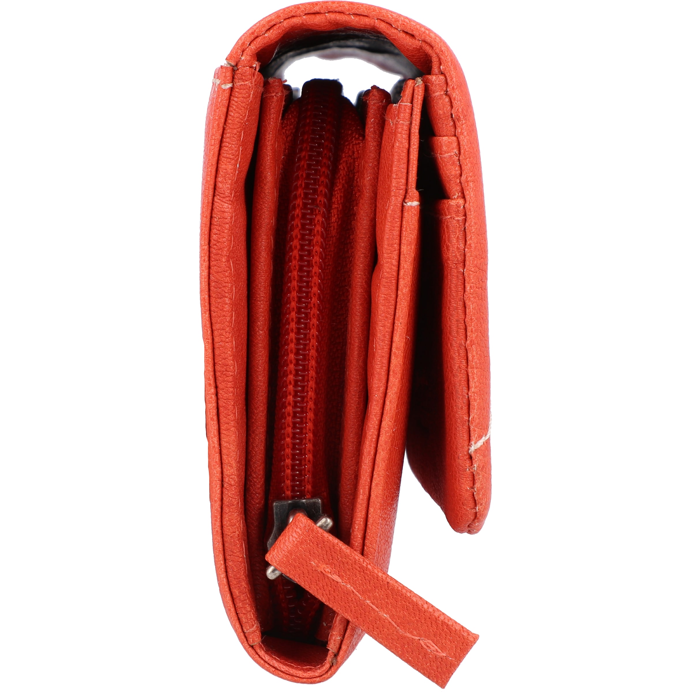 Portamonete 'Tumble Nappa' di GREENBURRY in arancione