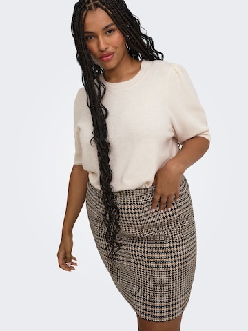 ONLY Carmakoma Rok in Beige