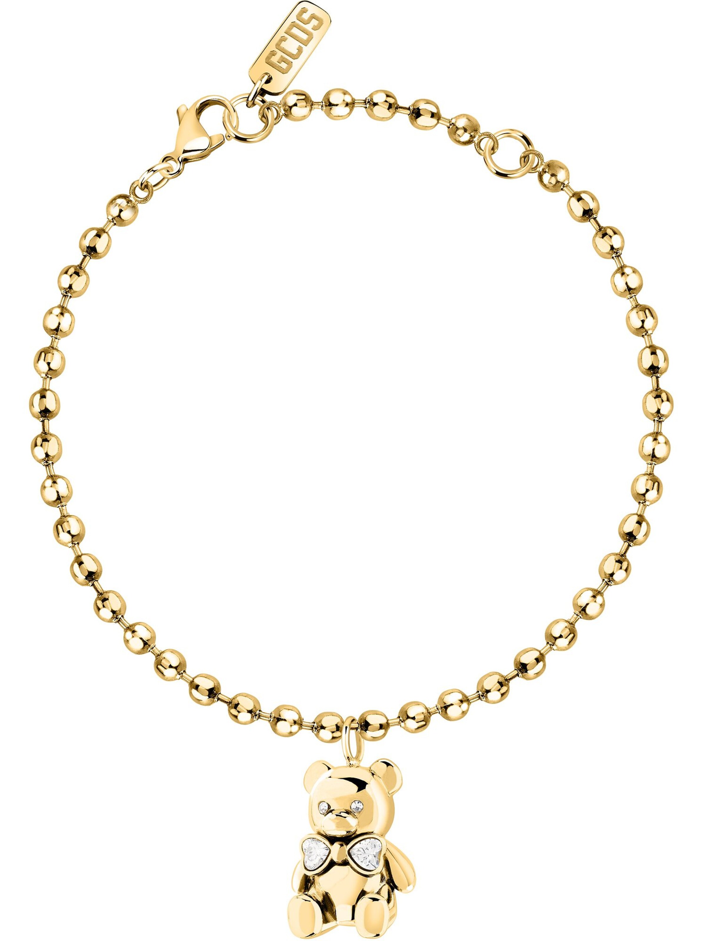 GCDS Armband in Gold: Vorderseite