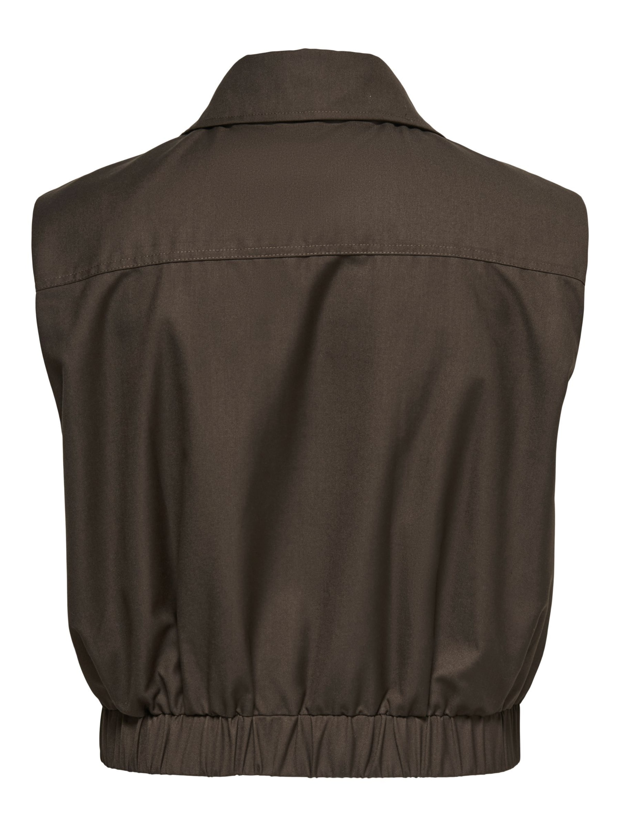 ONLY Carmakoma - Chaleco 'CARLissy' en marrón