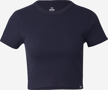 T-shirt fonctionnel UNDER ARMOUR en noir : devant