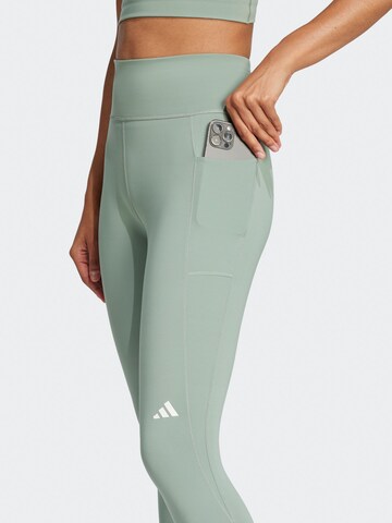 Skinny Pantalon de sport 'Own The Run' ADIDAS PERFORMANCE en vert