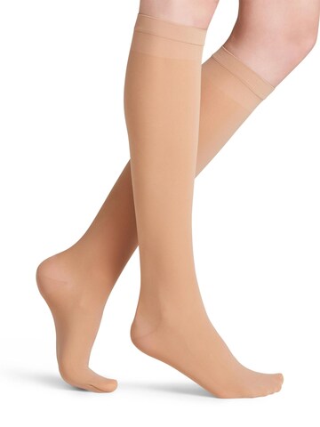 FALKE Kniestrümpfe 'Vitalize' in Beige