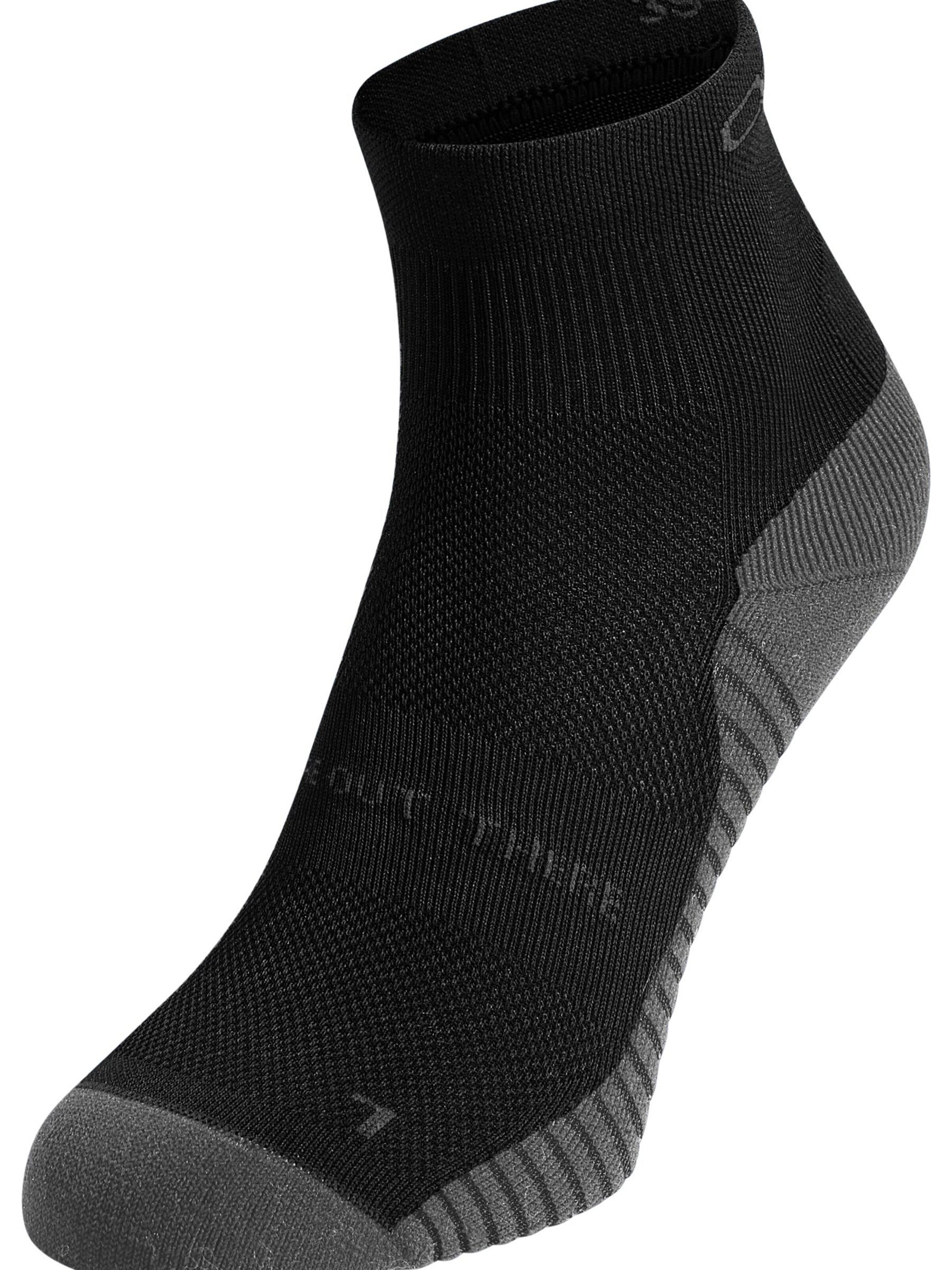 ODLO Athletic Socks 'PERFORMANCE RUN' in Black: front