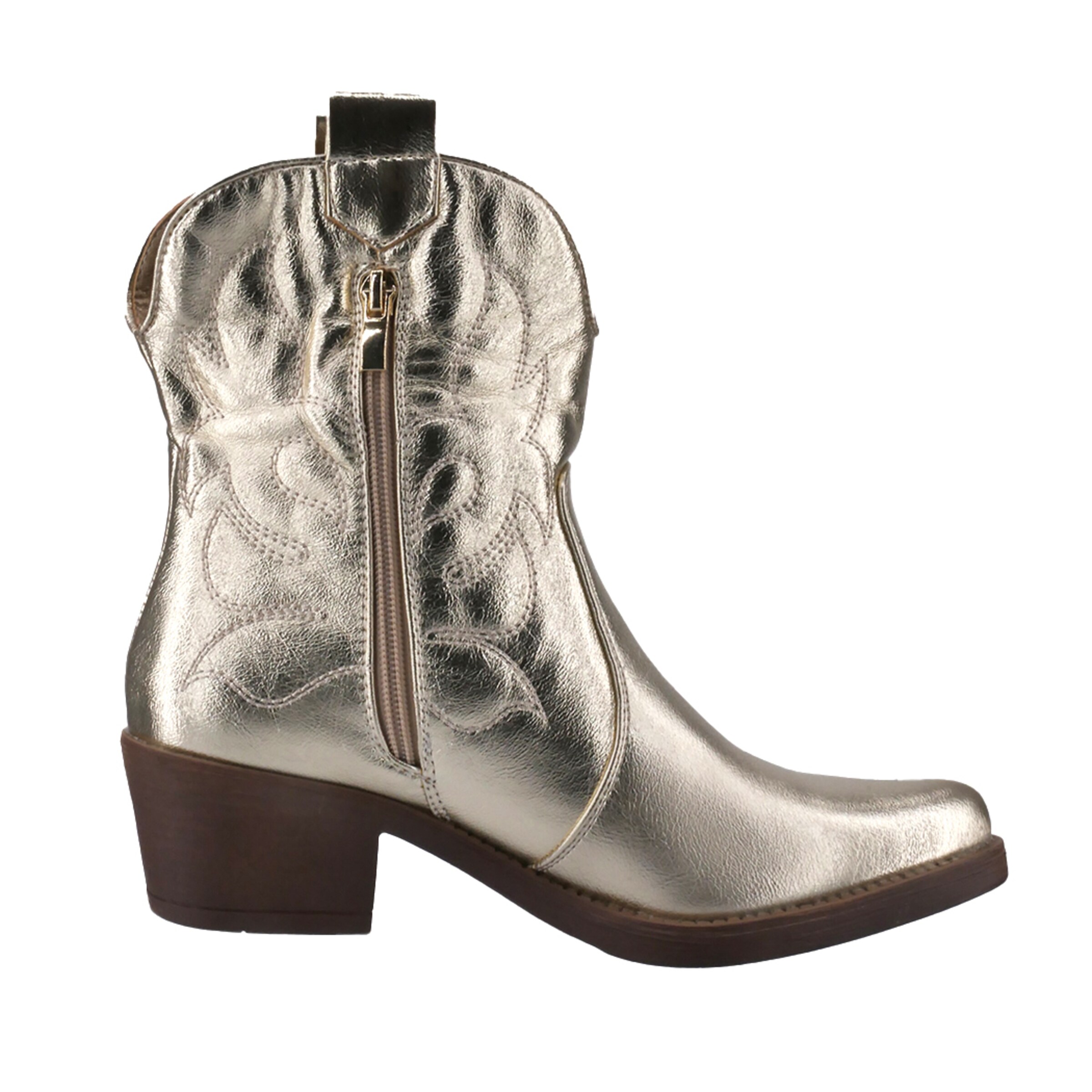 Stivale da cowboy di Elara in oro