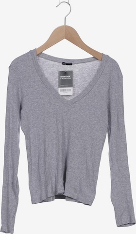 Brandy Melville Langarmshirt XXS in Grau: predná strana