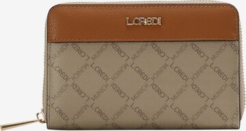 L.CREDI Wallet 'Filiberta' in Beige: front