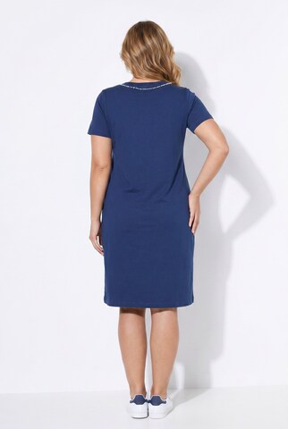 MIAMODA Dress in Blue