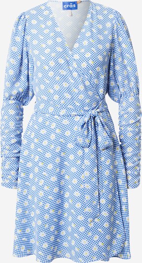 Crās Vestido 'Margueritecras' en azul cielo / amarillo / blanco, Vista del producto