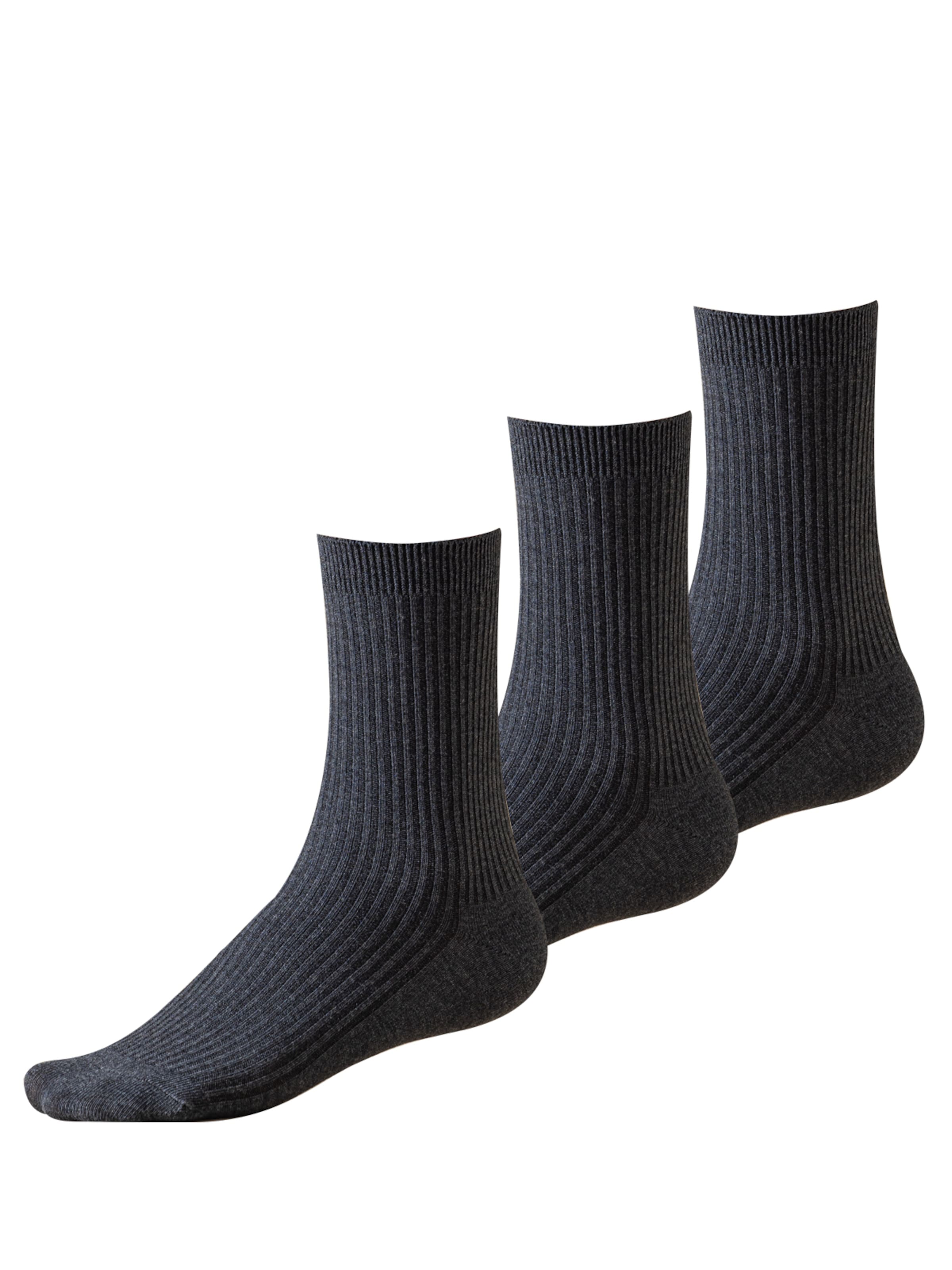 Millo Socks 'Cosy Steps' in Grey: front