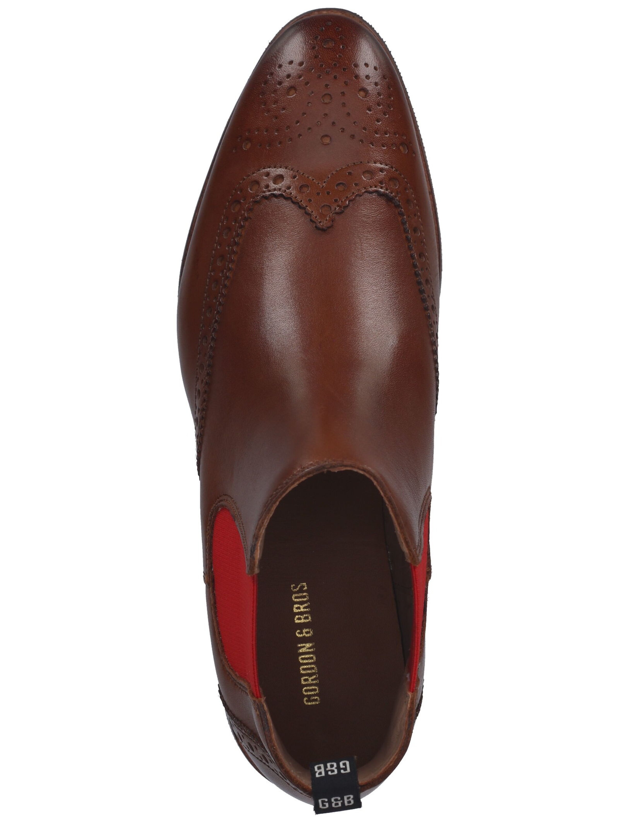 Frauen Stiefeletten Gordon & Bros Chelsea Boots in Cognac - VS34468