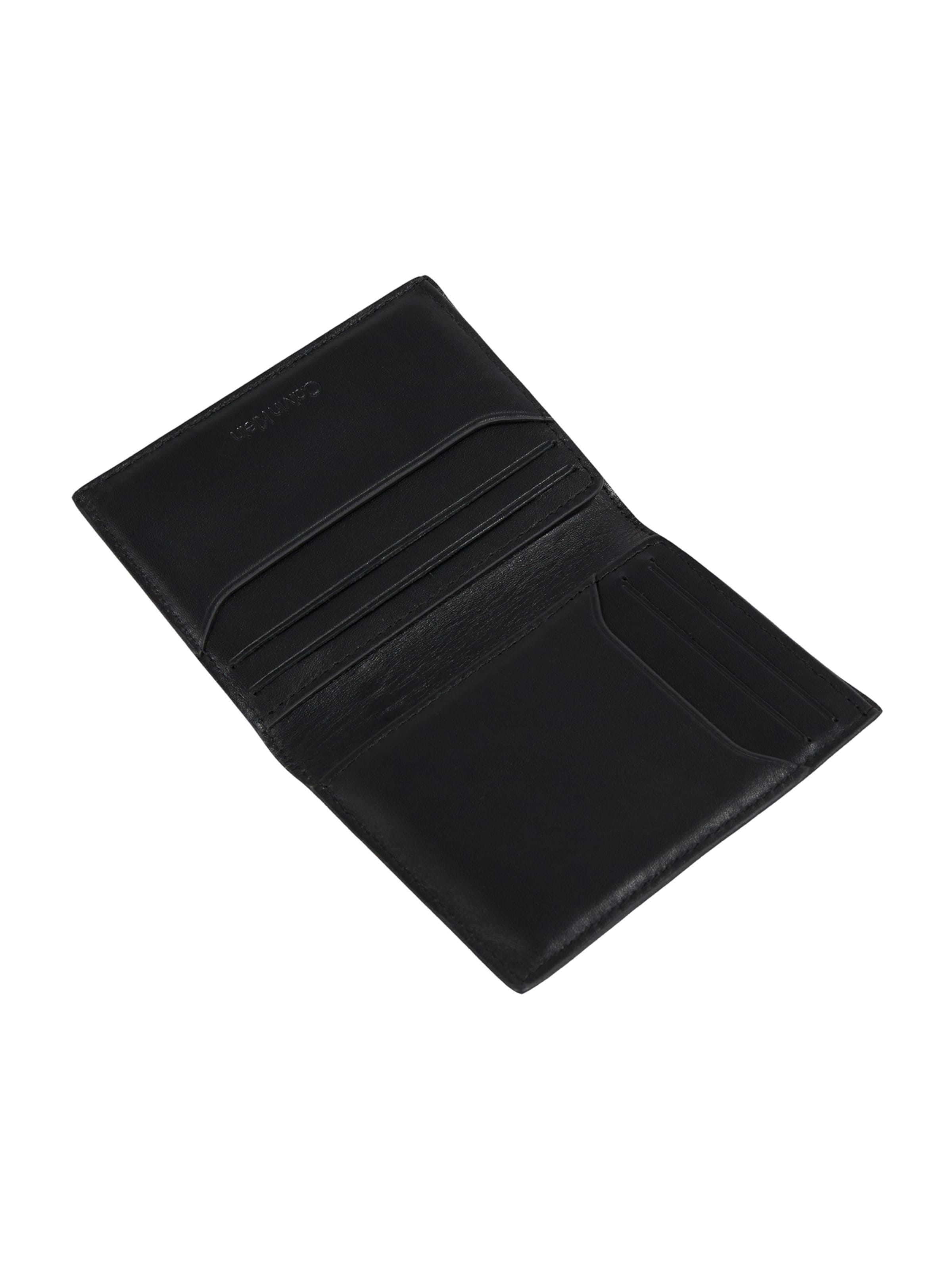 Calvin Klein Wallet in Black: top