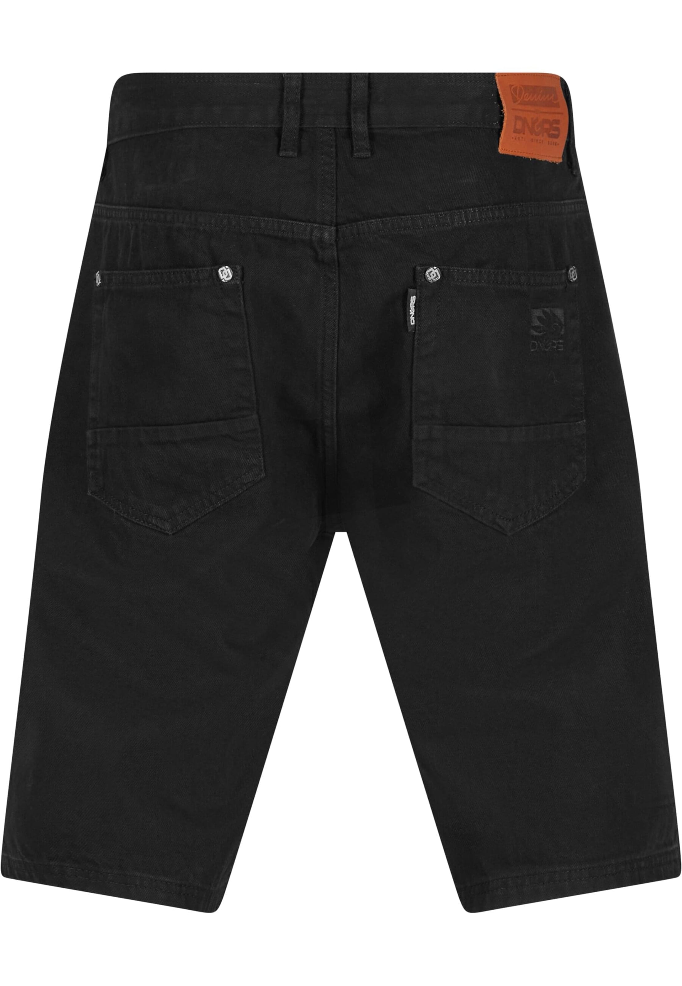 Dangerous DNGRS Štandardný strih Džínsy 'Crush' - Čierna