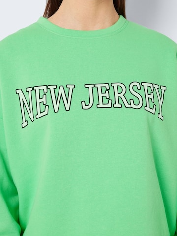 Sweat-shirt 'MARYA' Noisy may en vert